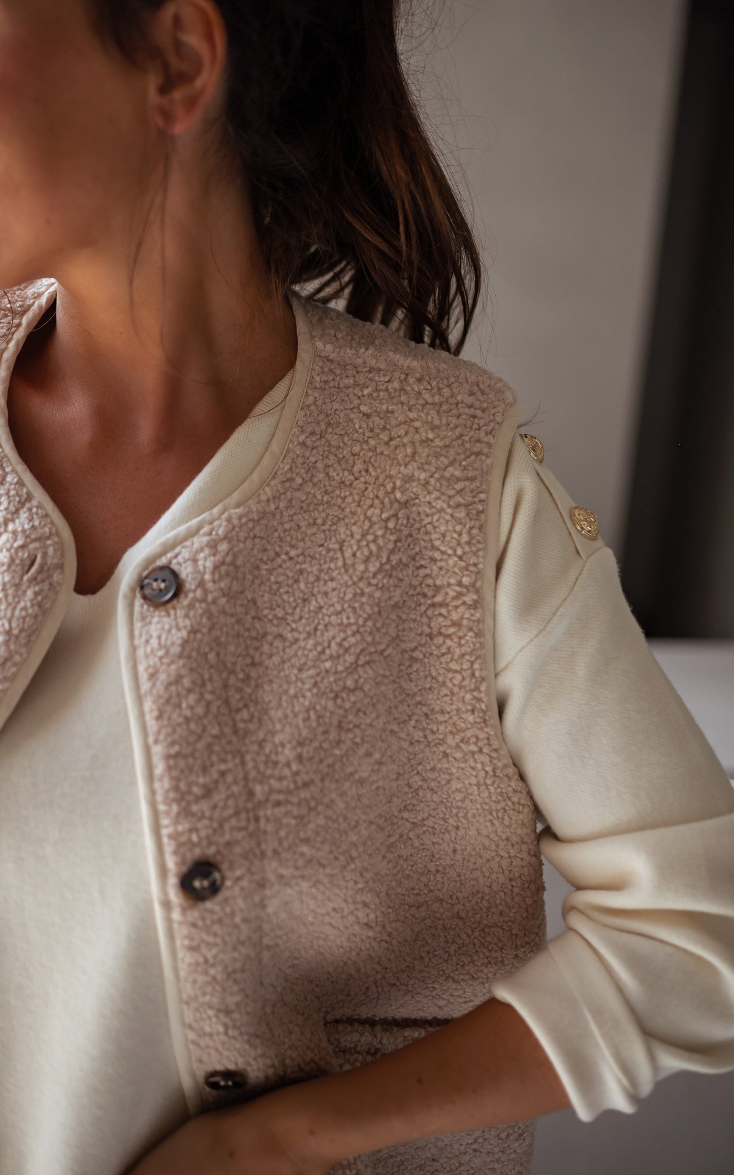 Crocetta – Gilet Donna Elegante in Morbido Tessuto