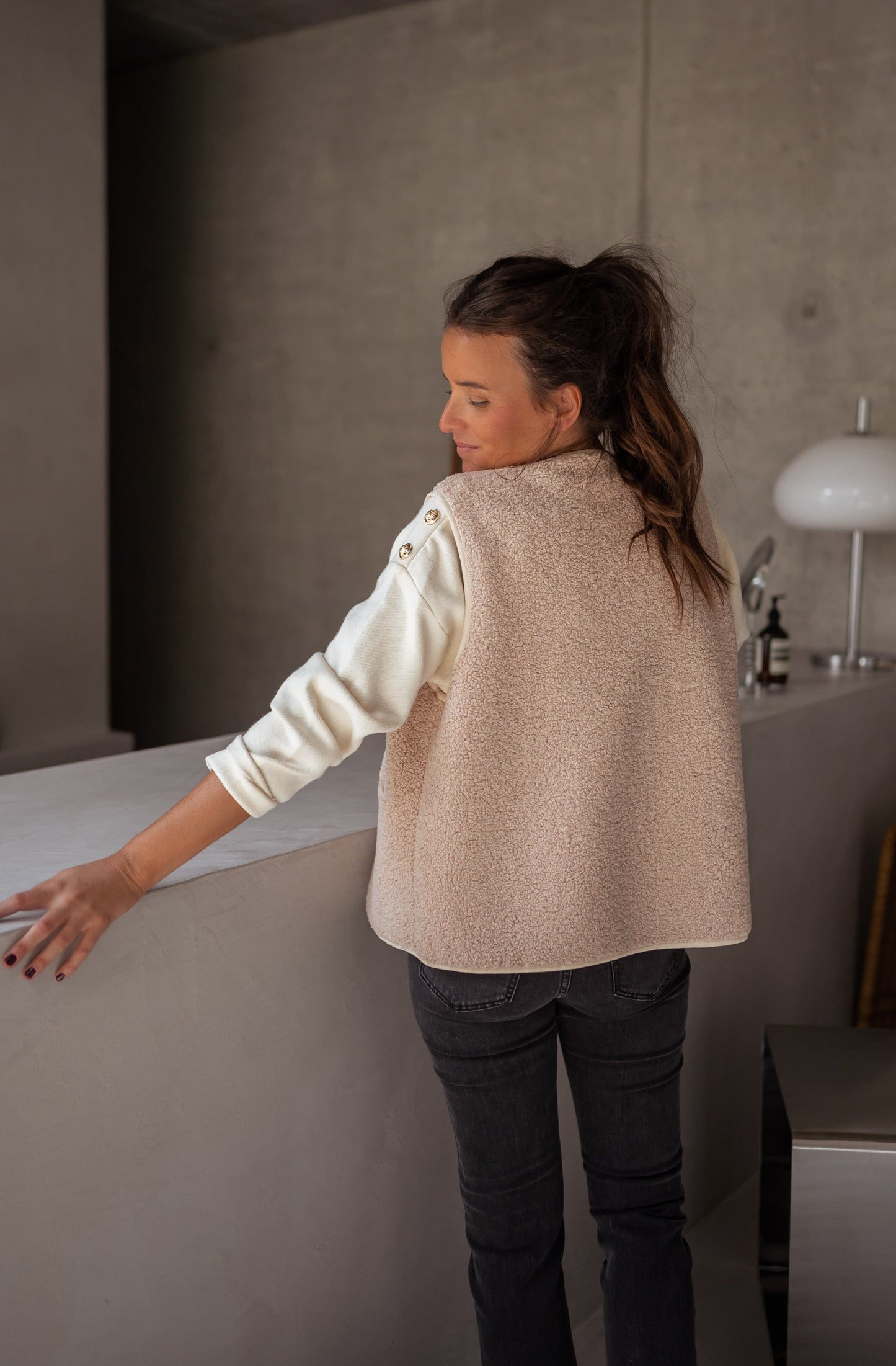 Crocetta – Gilet Donna Elegante in Morbido Tessuto