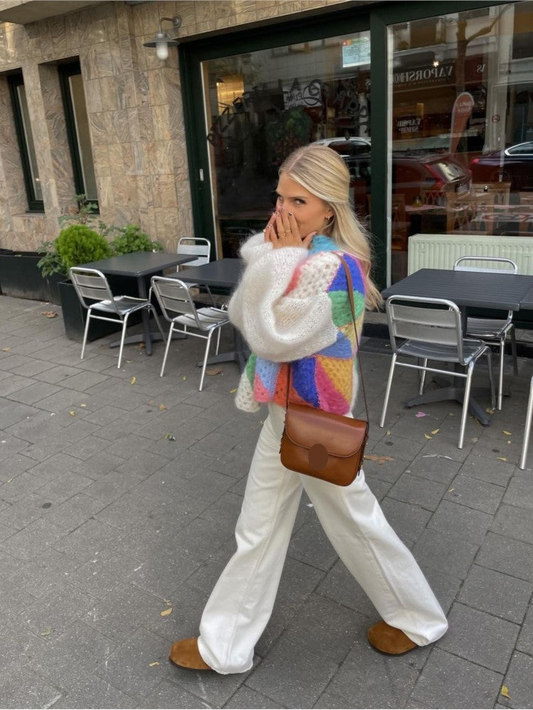 Cicilia – Cardigan Donna Colorato Allegro e Versatile