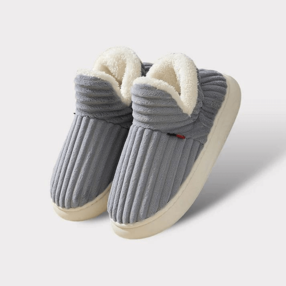 Kristel - Pantofola ultra confortevole unisex Grigio