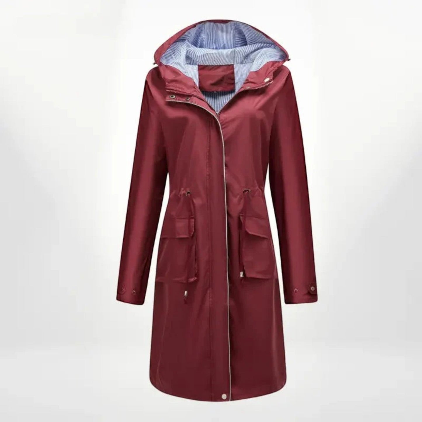 Beatrice – Giacca a Vento Elegante con Cappuccio Donna