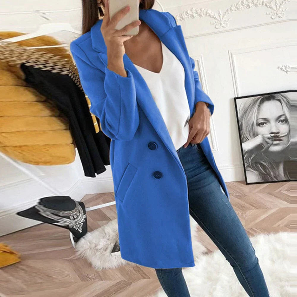 Antonella - Cappotto classico elegante da donna