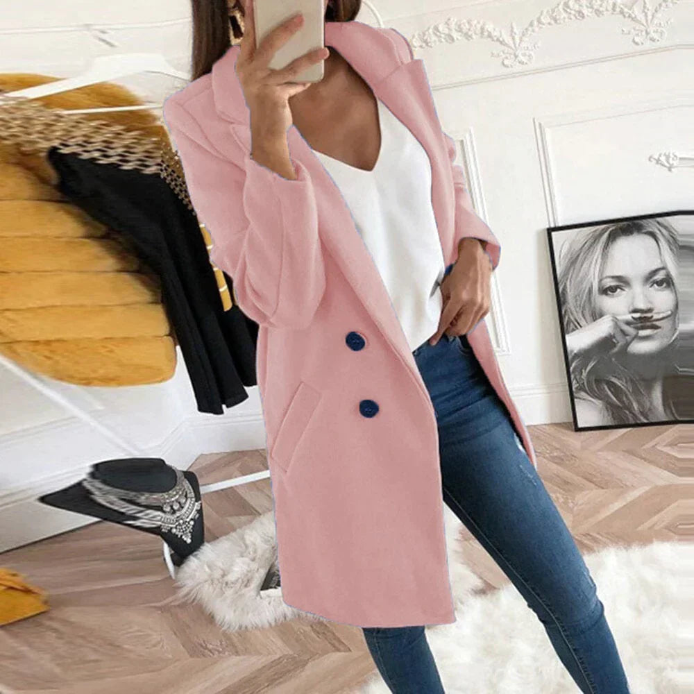 Antonella - Cappotto classico elegante da donna