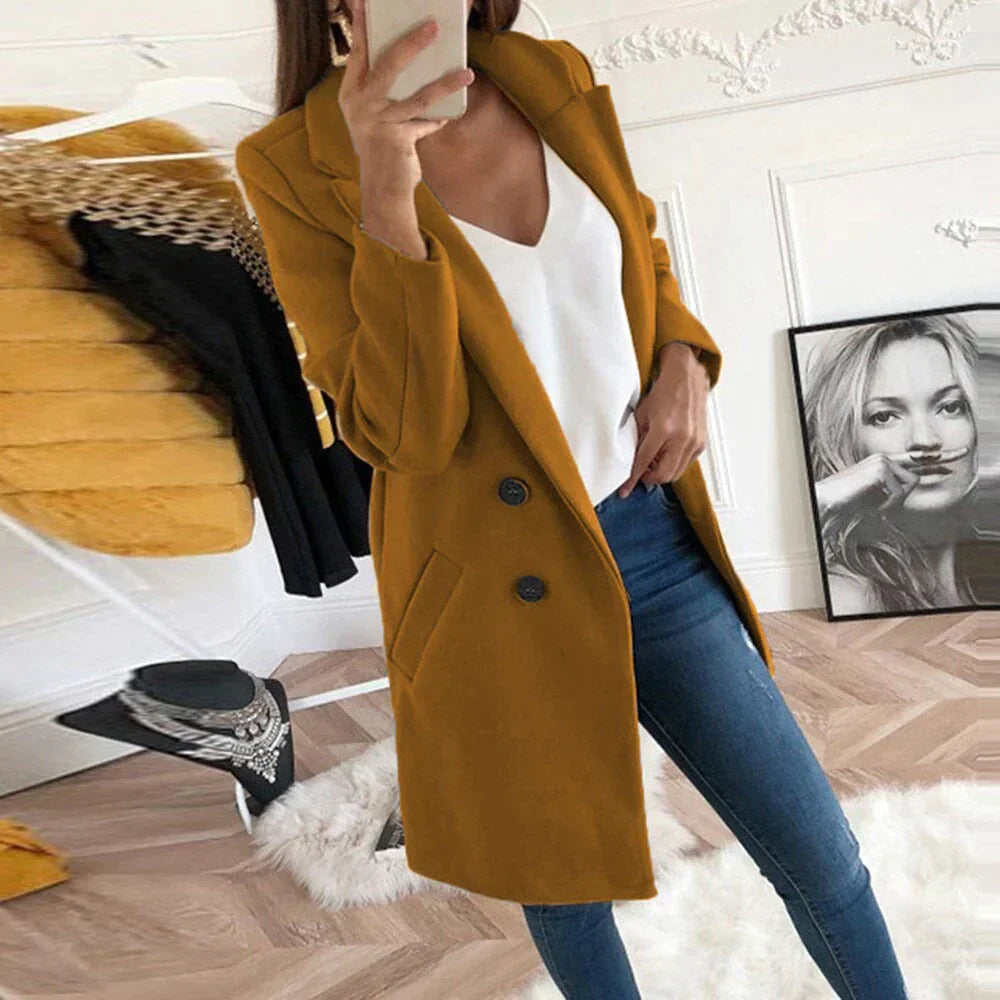 Antonella - Cappotto classico elegante da donna
