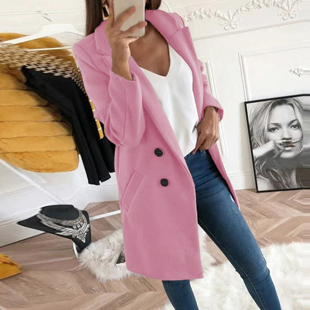 Antonella - Cappotto classico elegante da donna