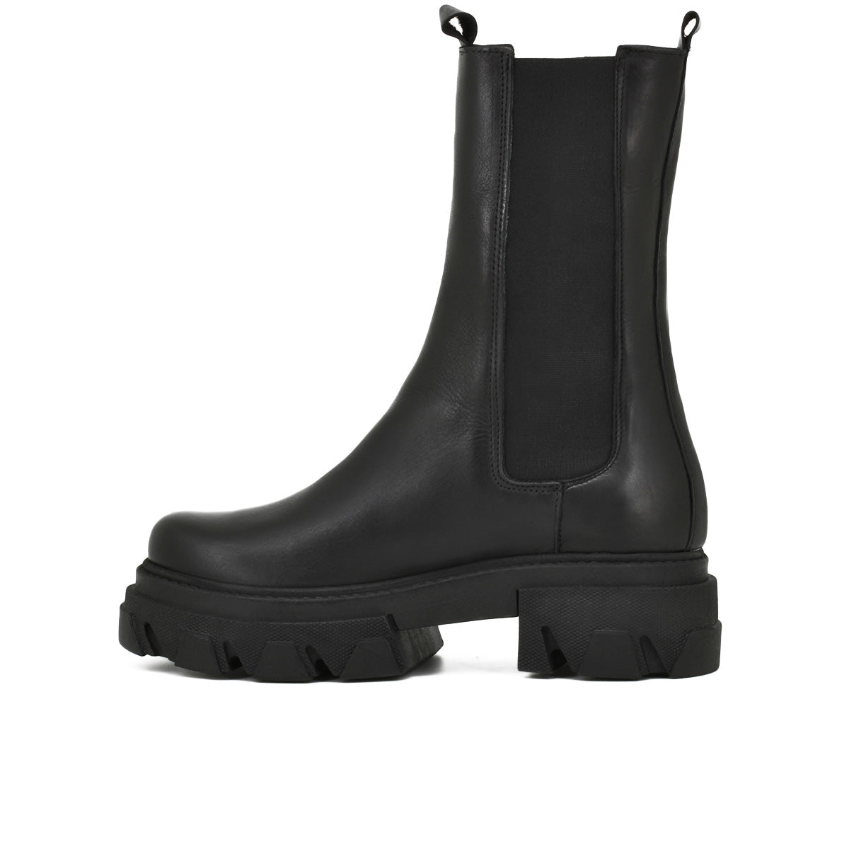 Noretta – Chelsea Boots Alti in Vera Pelle