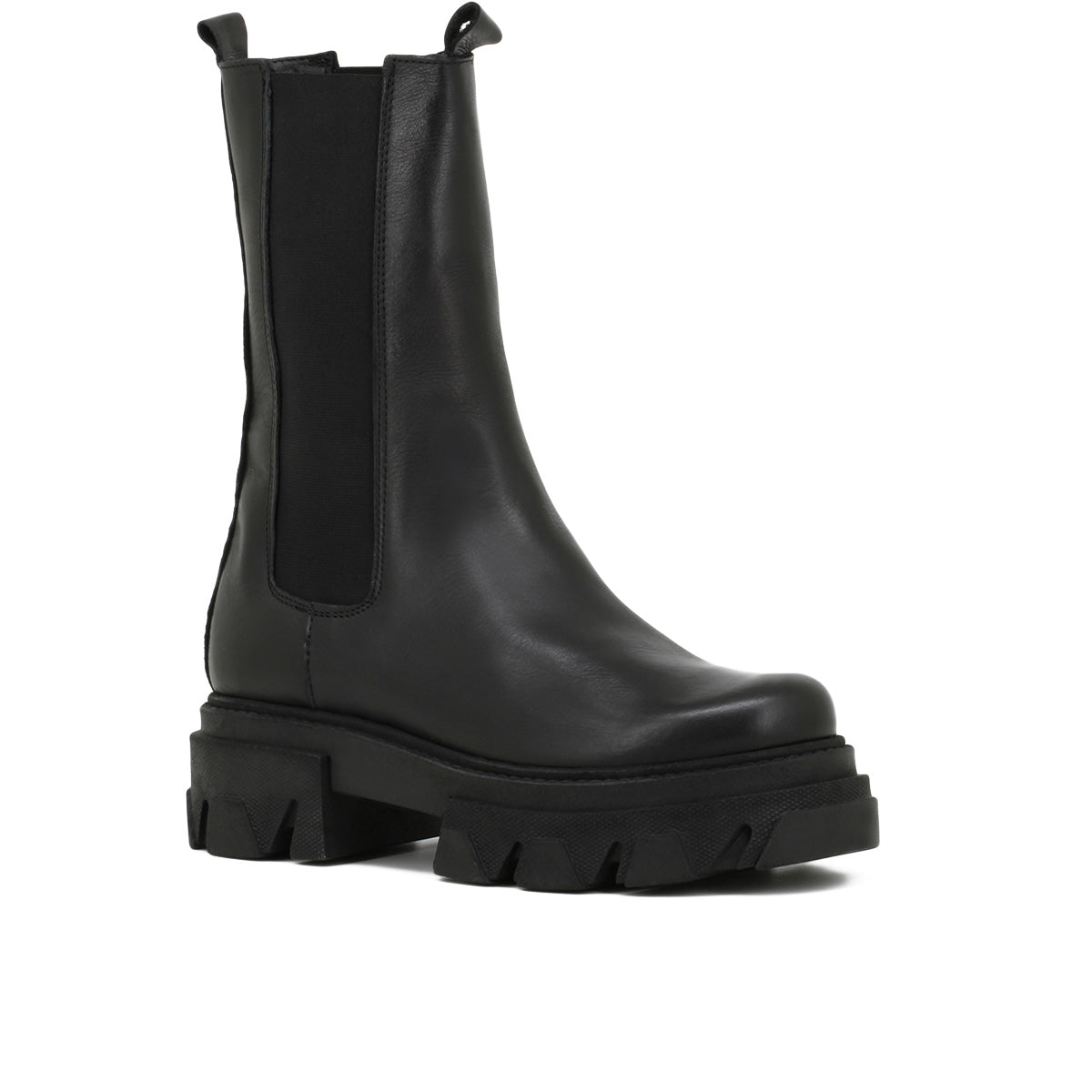 Noretta – Chelsea Boots Alti in Vera Pelle