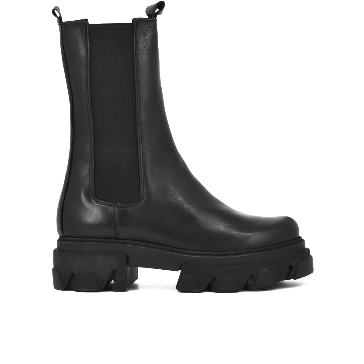 Noretta – Chelsea Boots Alti in Vera Pelle