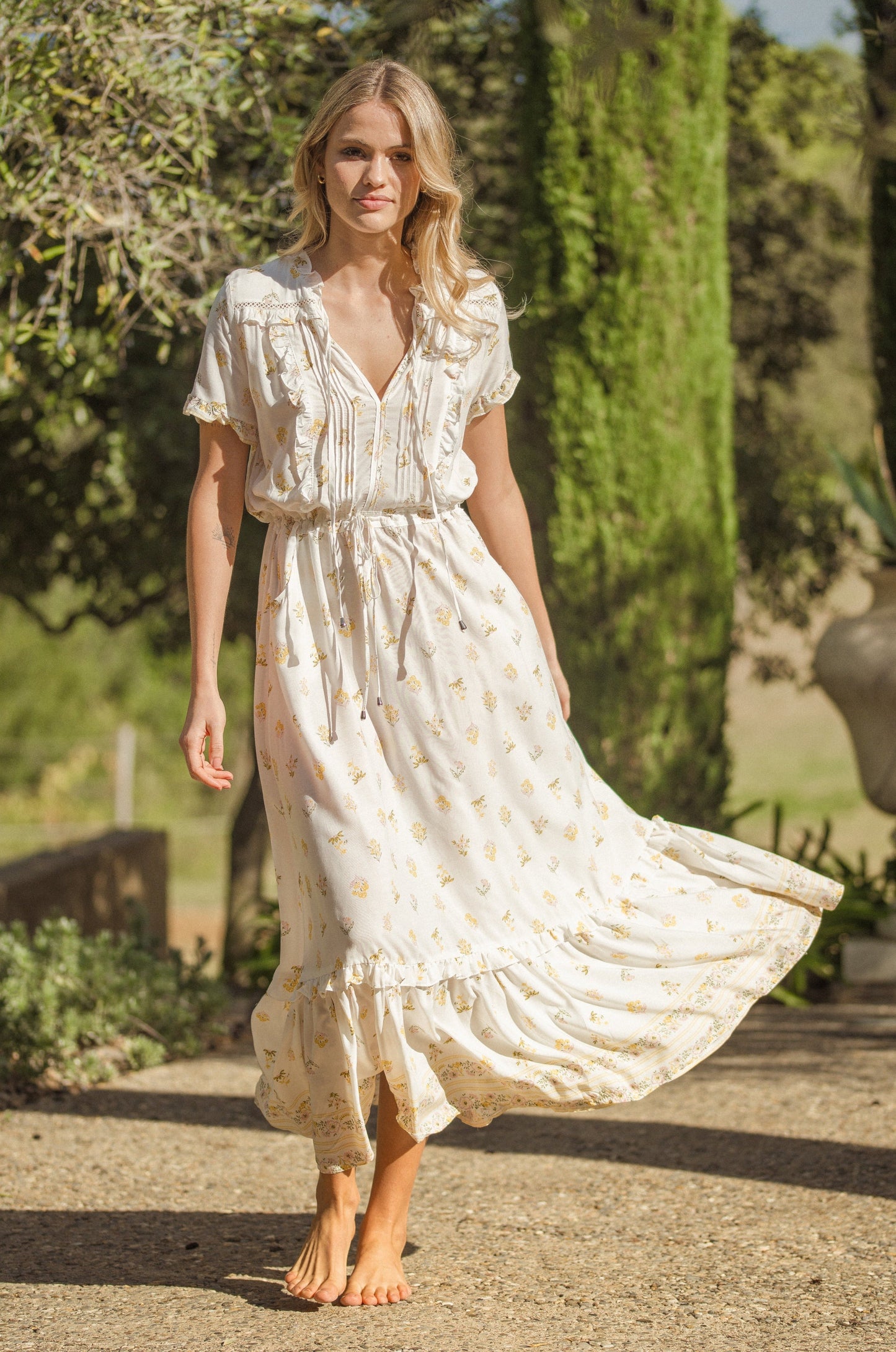 Anita – Abito Lungo Remy Lemon Estivo Fresco