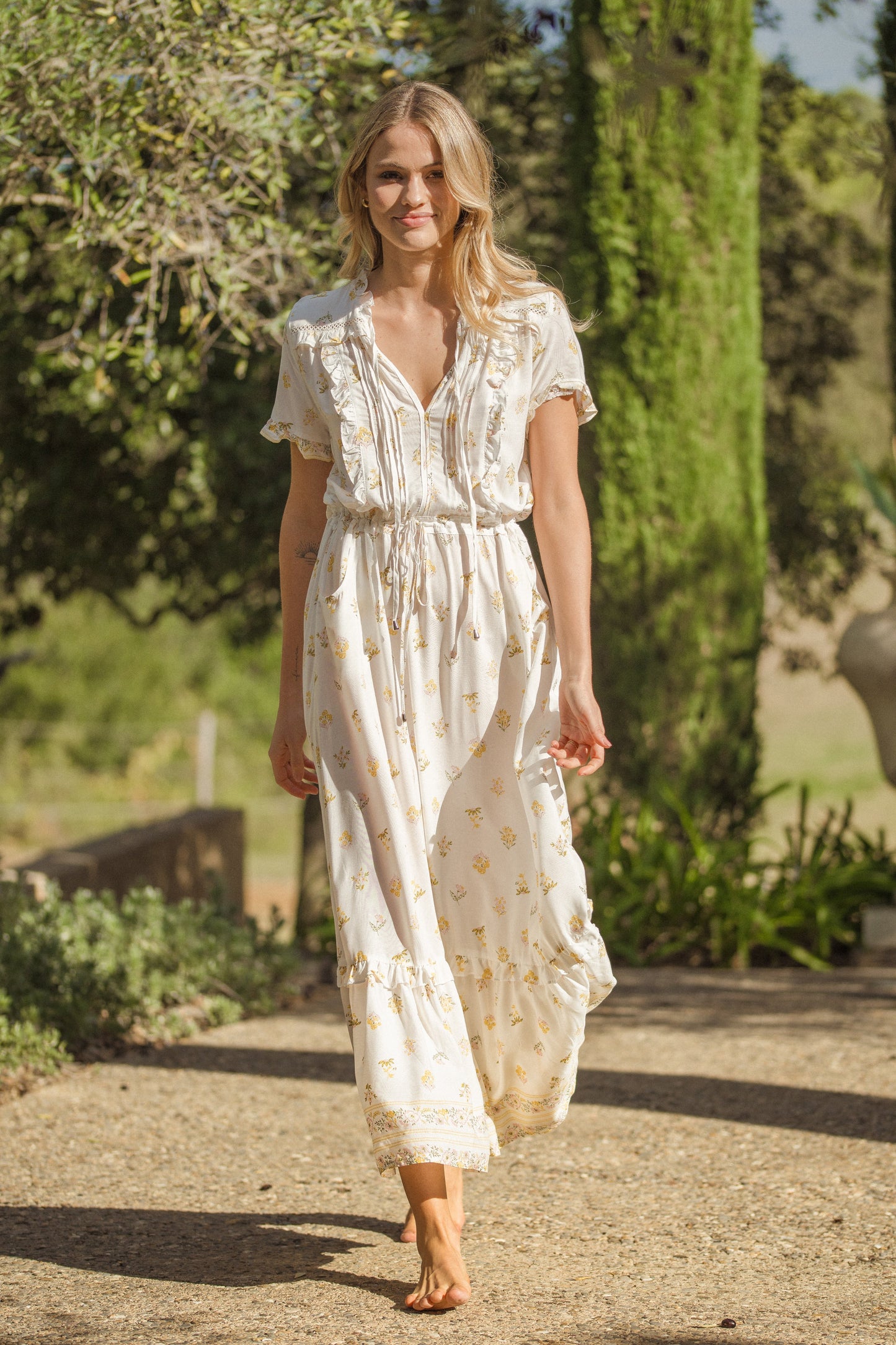 Anita – Abito Lungo Remy Lemon Estivo Fresco