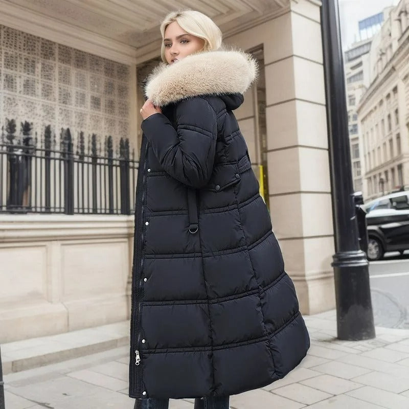 Chiara – Cappotto Lungo Invernale con Interno Isolante Caldo