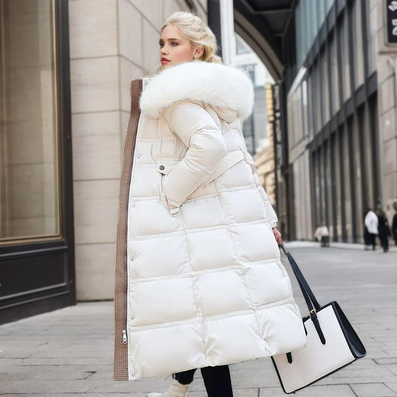 Chiara – Cappotto Lungo Invernale con Interno Isolante Caldo
