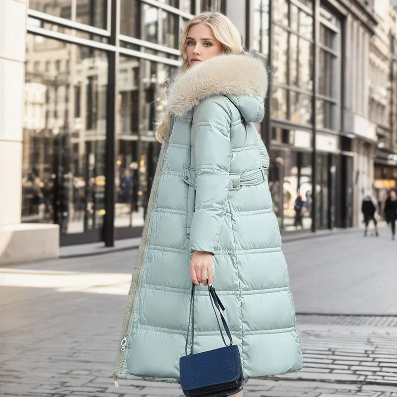 Chiara – Cappotto Lungo Invernale con Interno Isolante Caldo