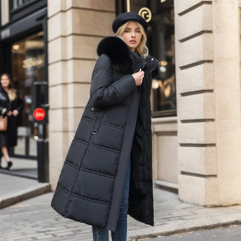 Chiara – Cappotto Lungo Invernale con Interno Isolante Caldo