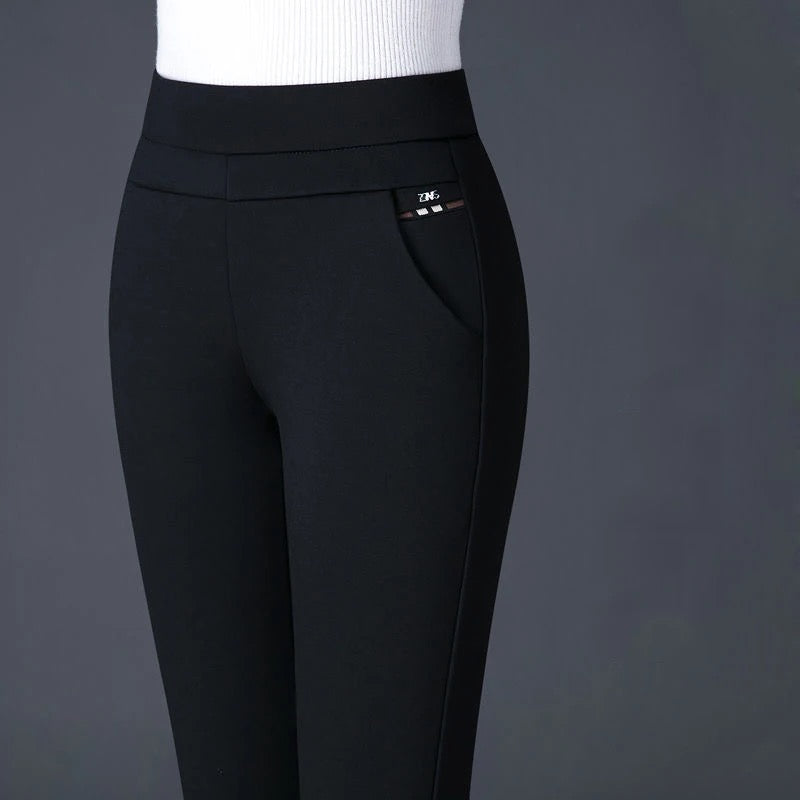 Maddalena – Pantaloni Stretch Donna Eleganti e Confortevoli Nero
