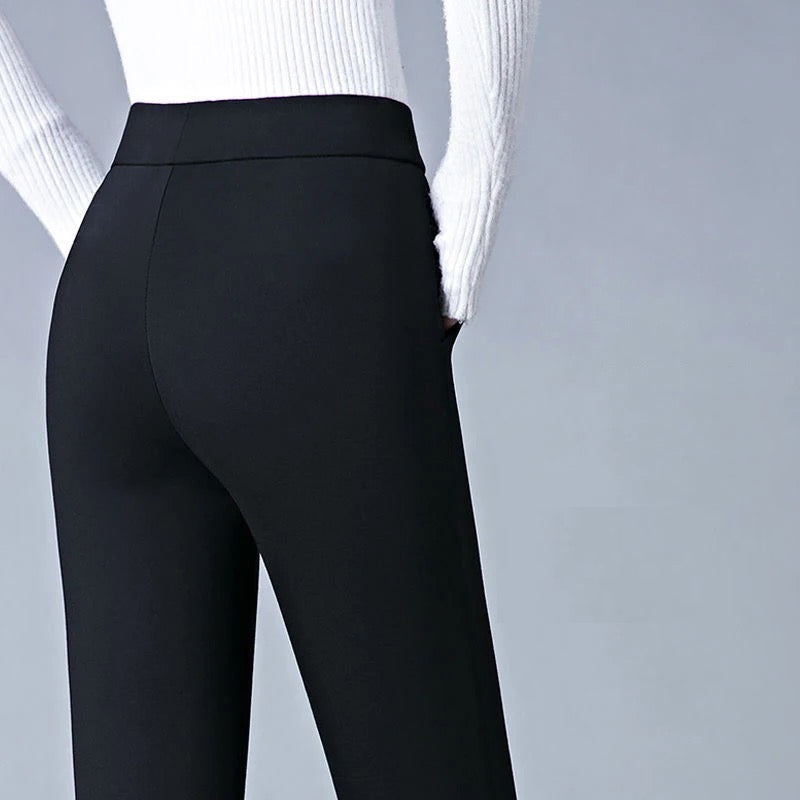 Maddalena – Pantaloni Stretch Donna Eleganti e Confortevoli Nero