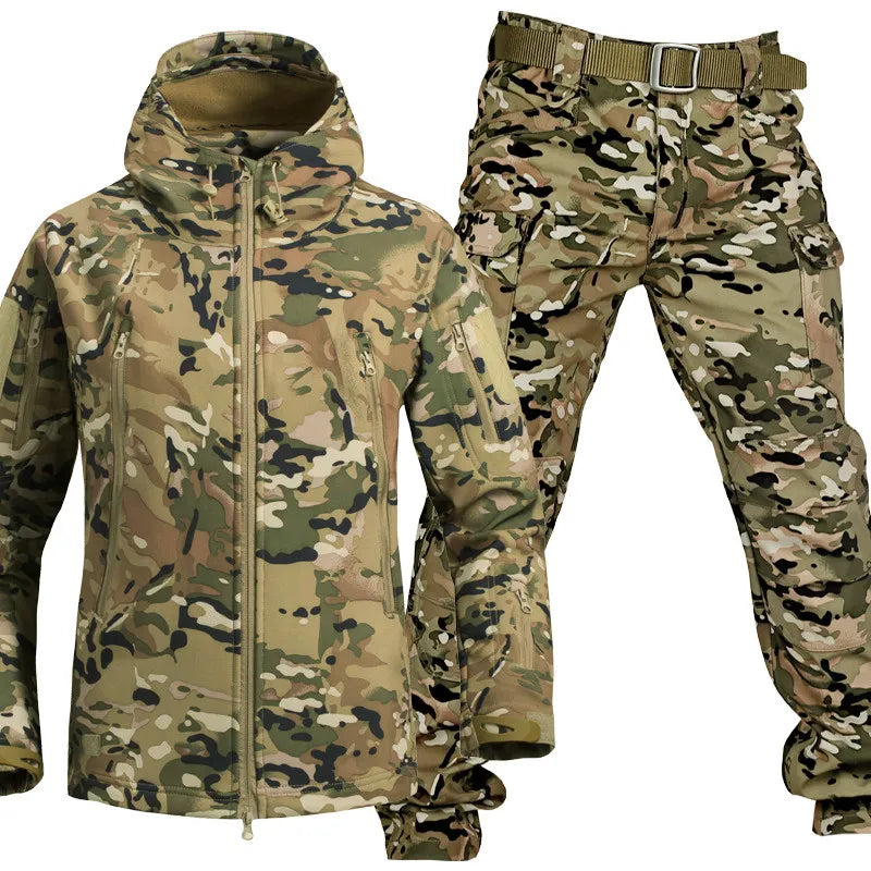 Romeo - Set Outdoor Uomo Antivento Impermeabile Funzionale