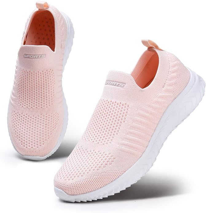 Mercedes - Scarpe Ortopediche Comode Senza Lacci per Donna Rose