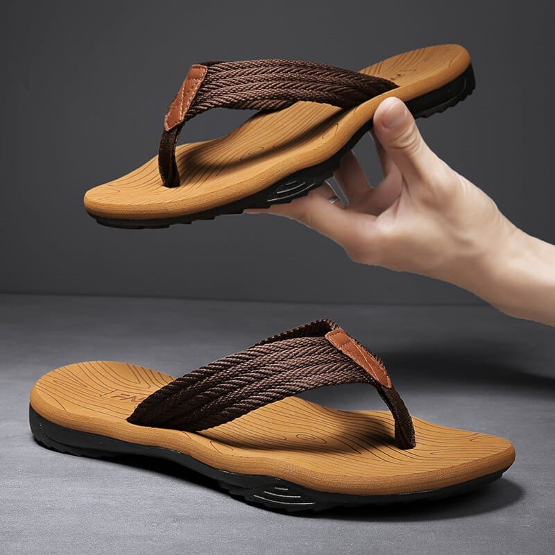 Michela – Pantofole Ortopediche Donna per Comfort Quotidiano Marrone