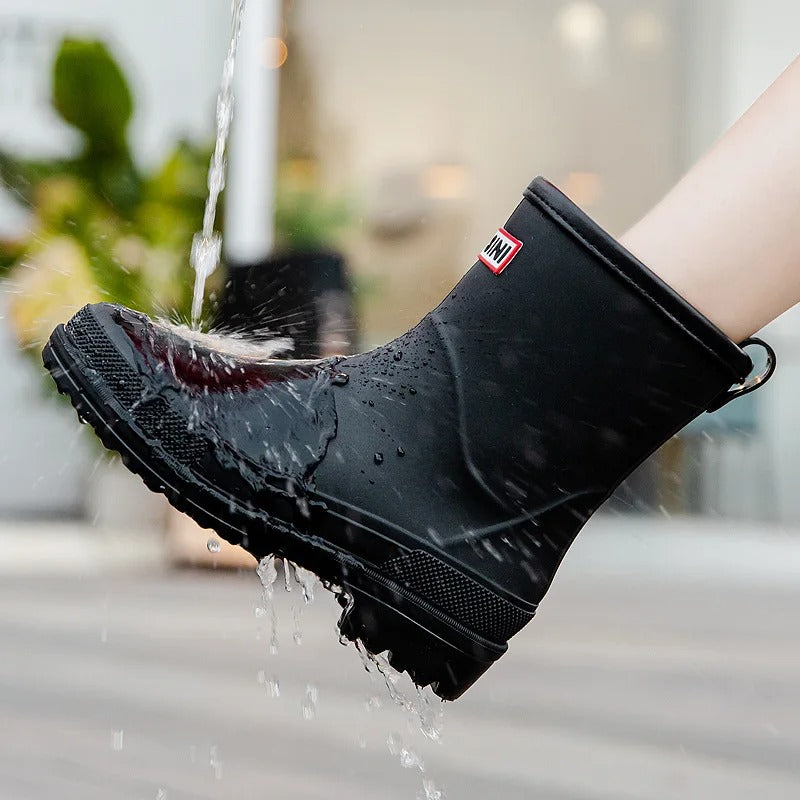 Monica – Stivali da Pioggia Donna Impermeabili ed Eleganti Nero
