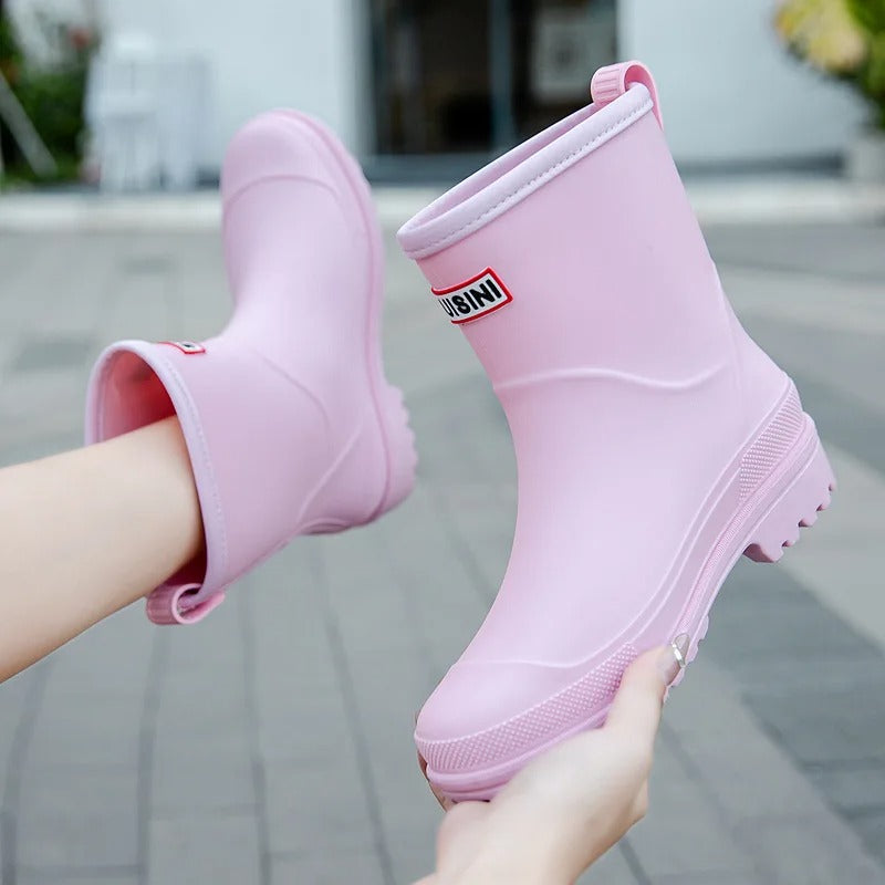 Monica – Stivali da Pioggia Donna Impermeabili ed Eleganti Rosa