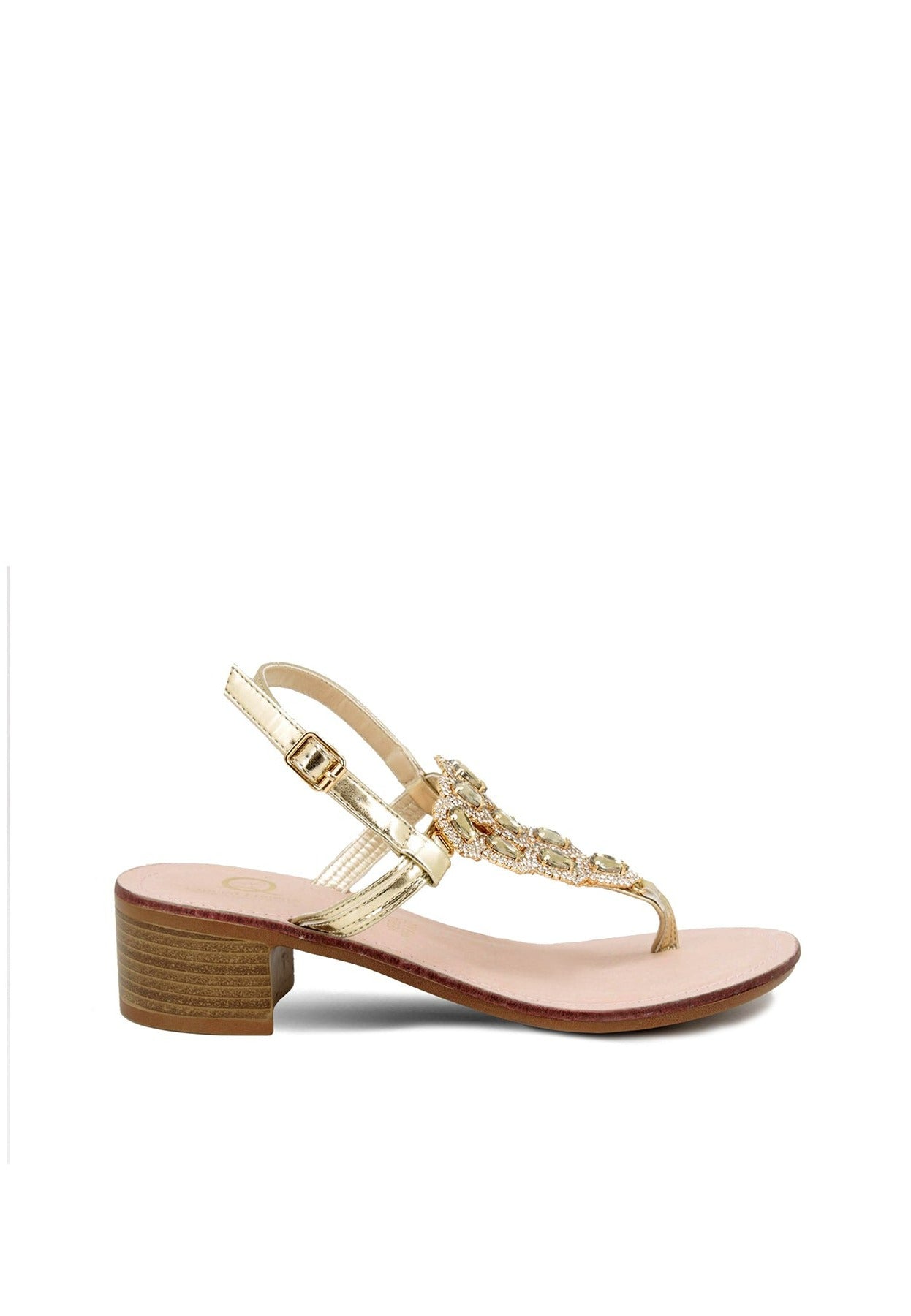 Nency – Sandali Infradito Positano Donna Oro