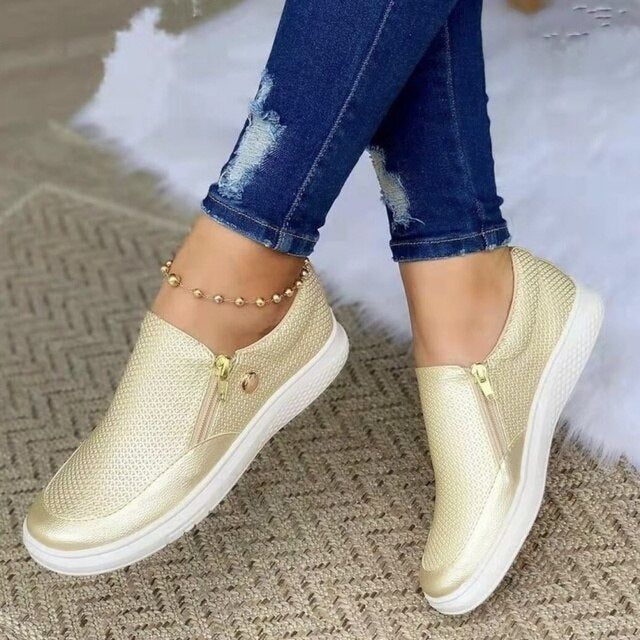 Nicla – Sneakers Donna Eleganti e Confortevoli Beige