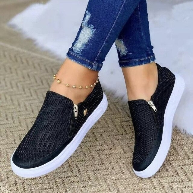 Nicla – Sneakers Donna Eleganti e Confortevoli Nero