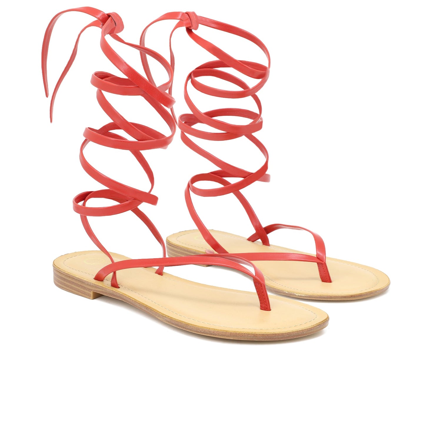 Nida – Sandali Gladiator da Donna ROSSO