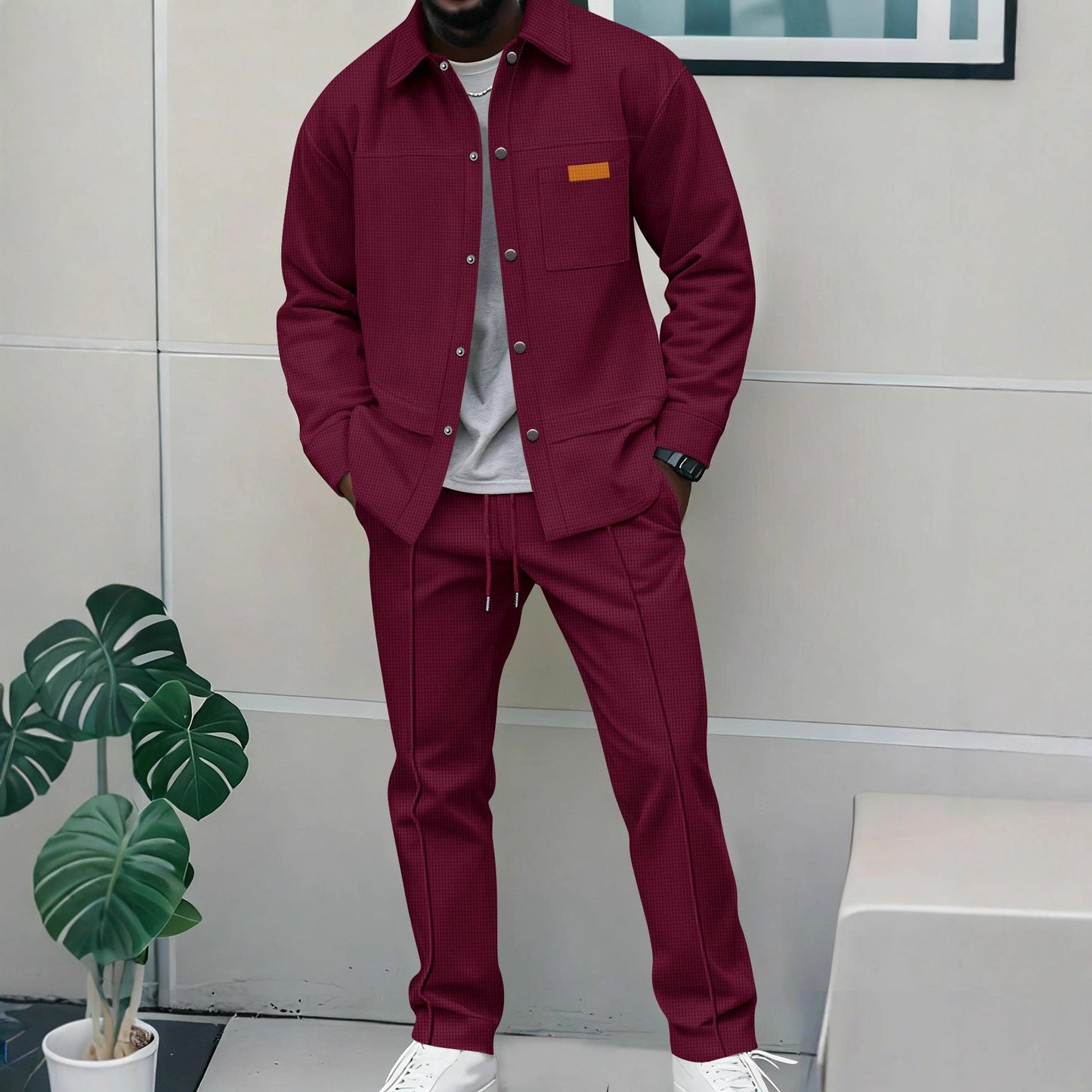 Durando - Set Uomo Due Pezzi Casual Stiloso