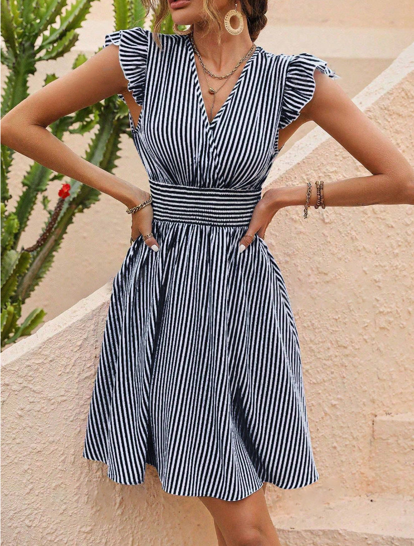 Roberta – Abito Estivo Donna a Righe alla Moda