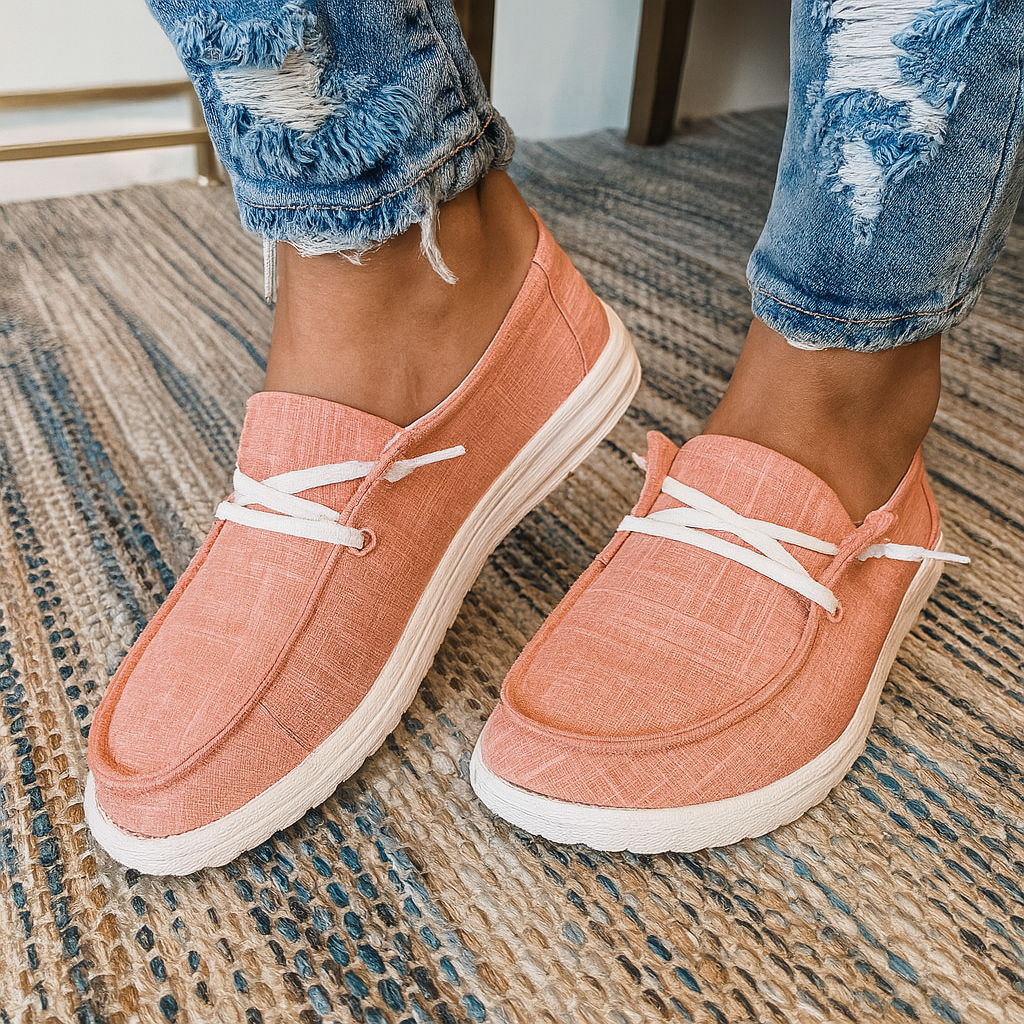 Palmira – Scarpe Stringate da Donna Rosa