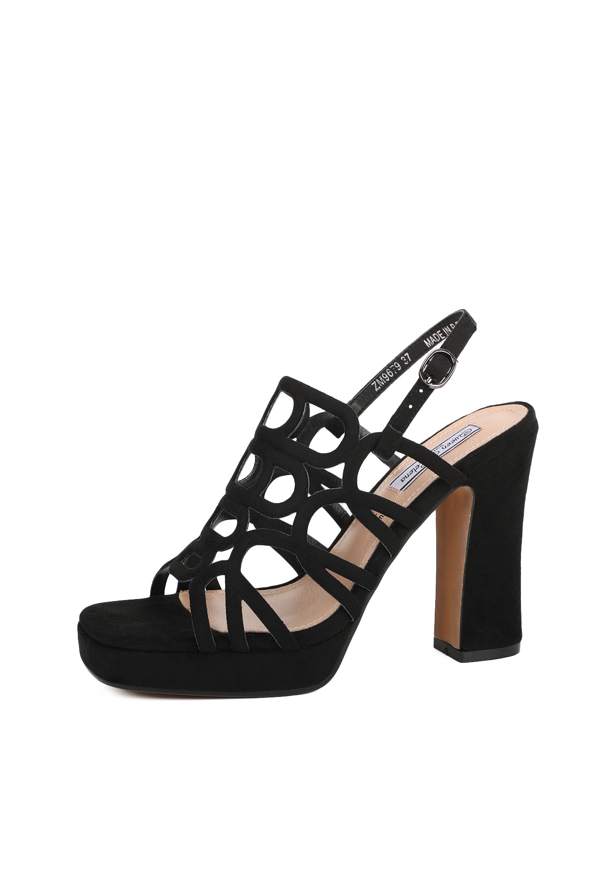 Quinara - Sandali eleganti con tacco alto donna Nero