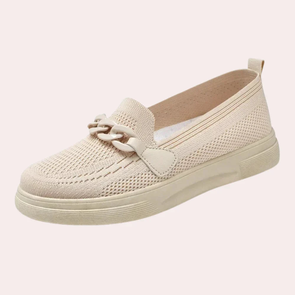 Rania - Scarpe ortopediche casual da donna Beige