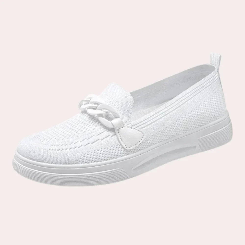 Rania - Scarpe ortopediche casual da donna Bianco
