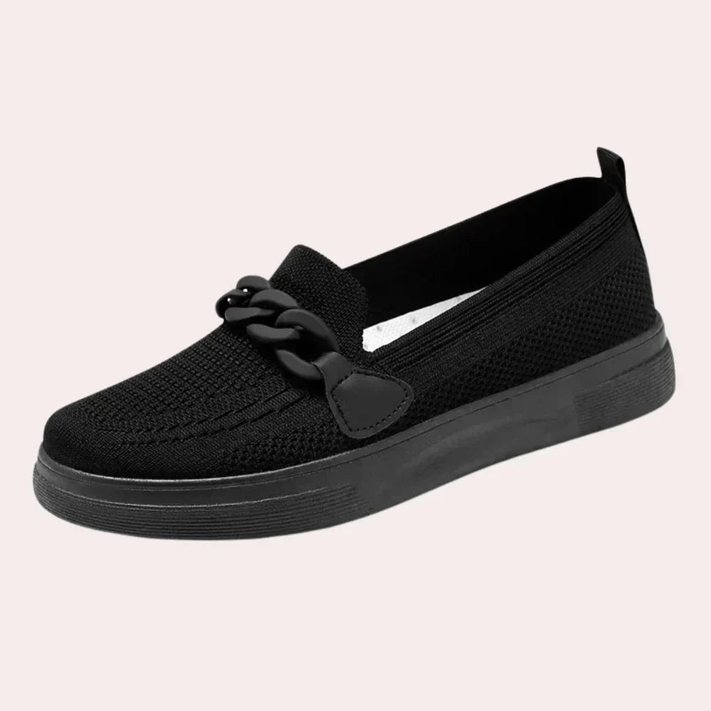 Rania - Scarpe ortopediche casual da donna Nero