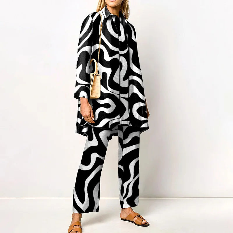 Donatella - Maglia autunnale con struttura elegante e moderna