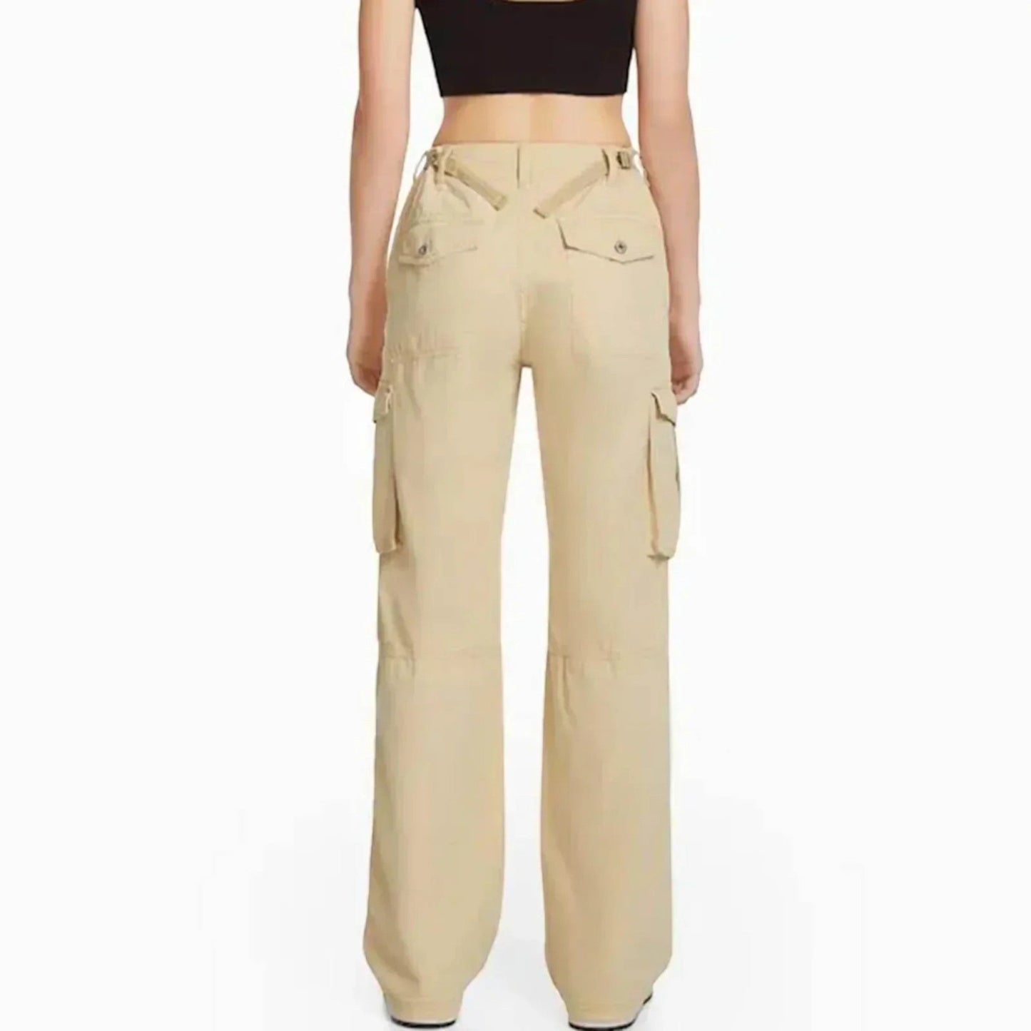 Vittoria - Pantaloni Cargo Casual da Donna dal Taglio Moderno
