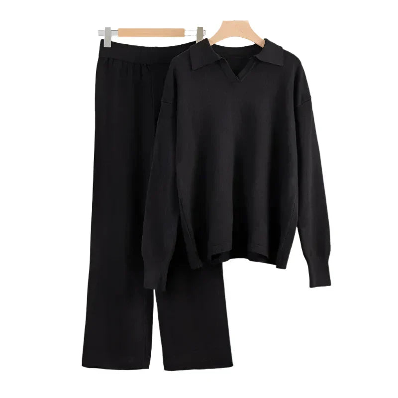 Lorenza - Completo in Maglia Donna Comodo ed Elegante