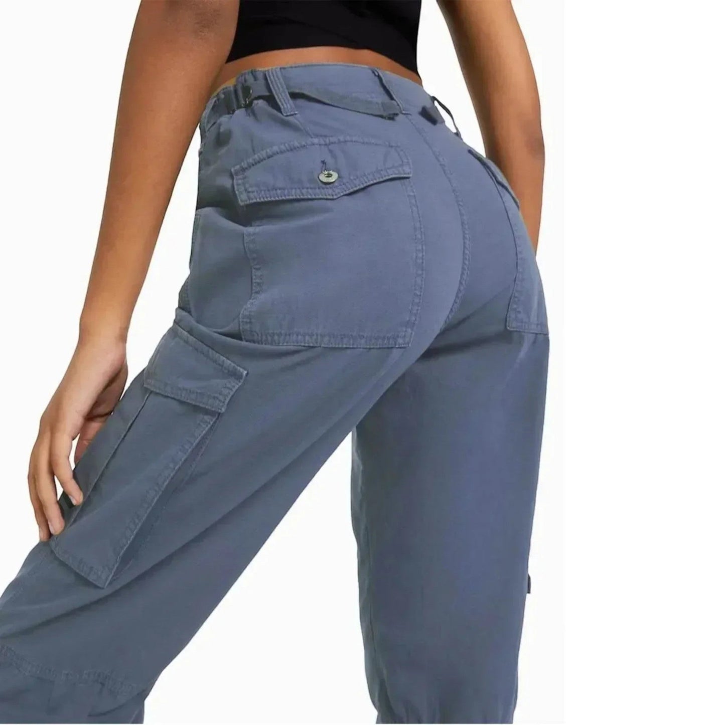 Vittoria - Pantaloni Cargo Casual da Donna dal Taglio Moderno