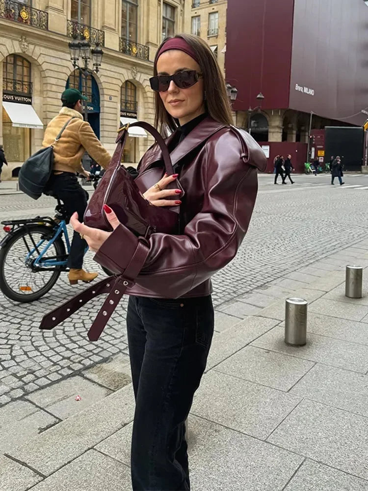 Noemi - Giacca Oversize Donna Stile Trendy