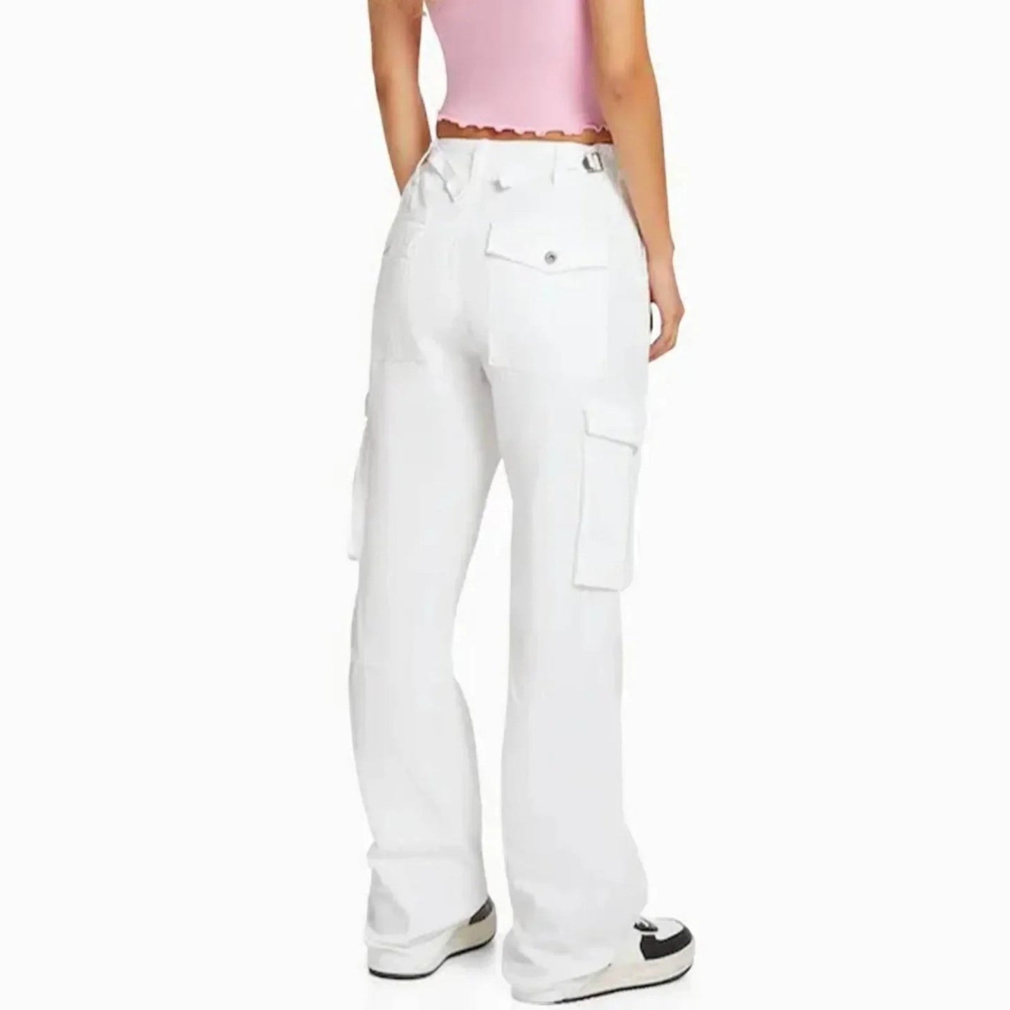Vittoria - Pantaloni Cargo Casual da Donna dal Taglio Moderno