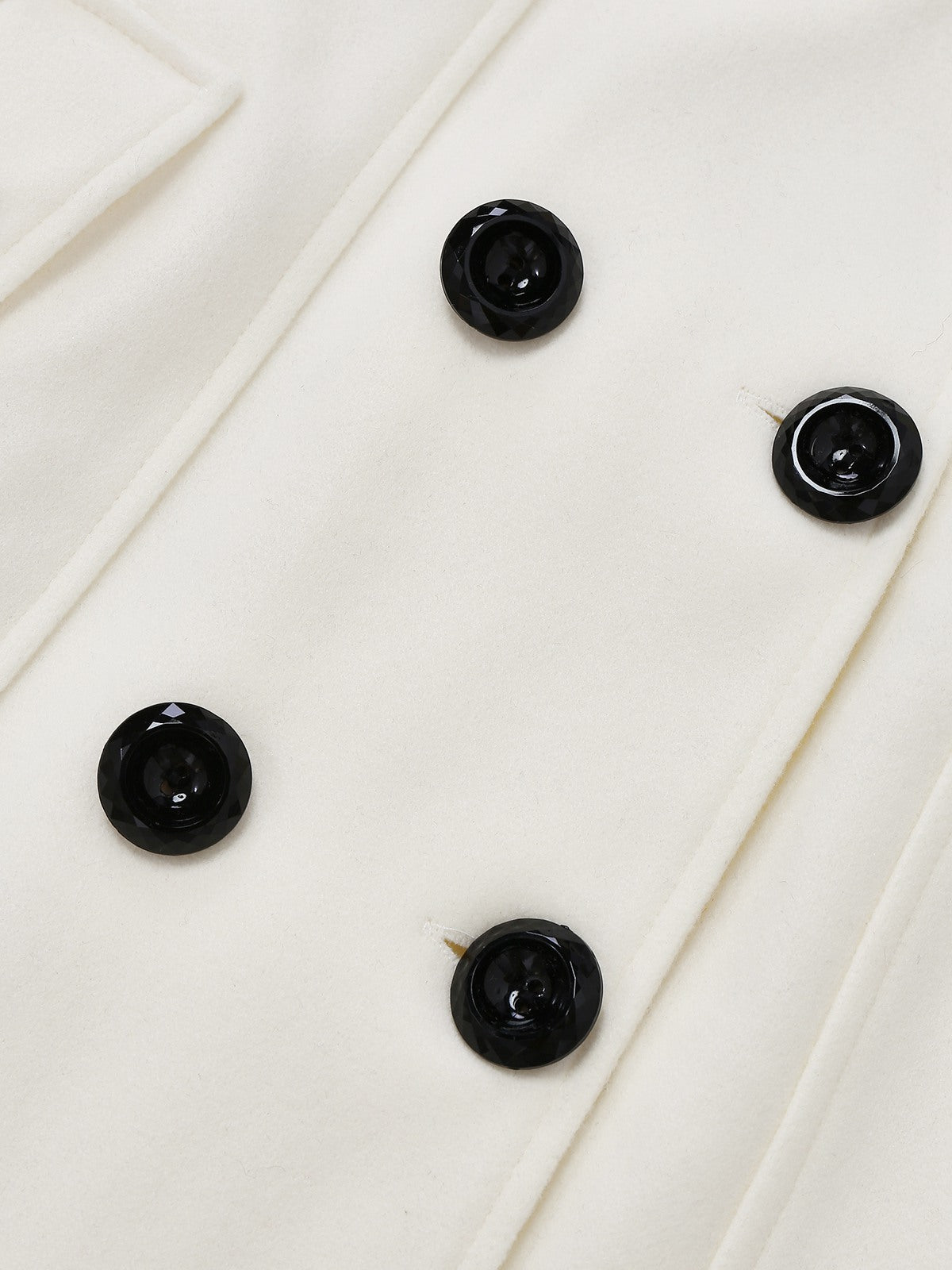 Faustina - Cappotto con colletto in pelliccia sintetica rimovibile
