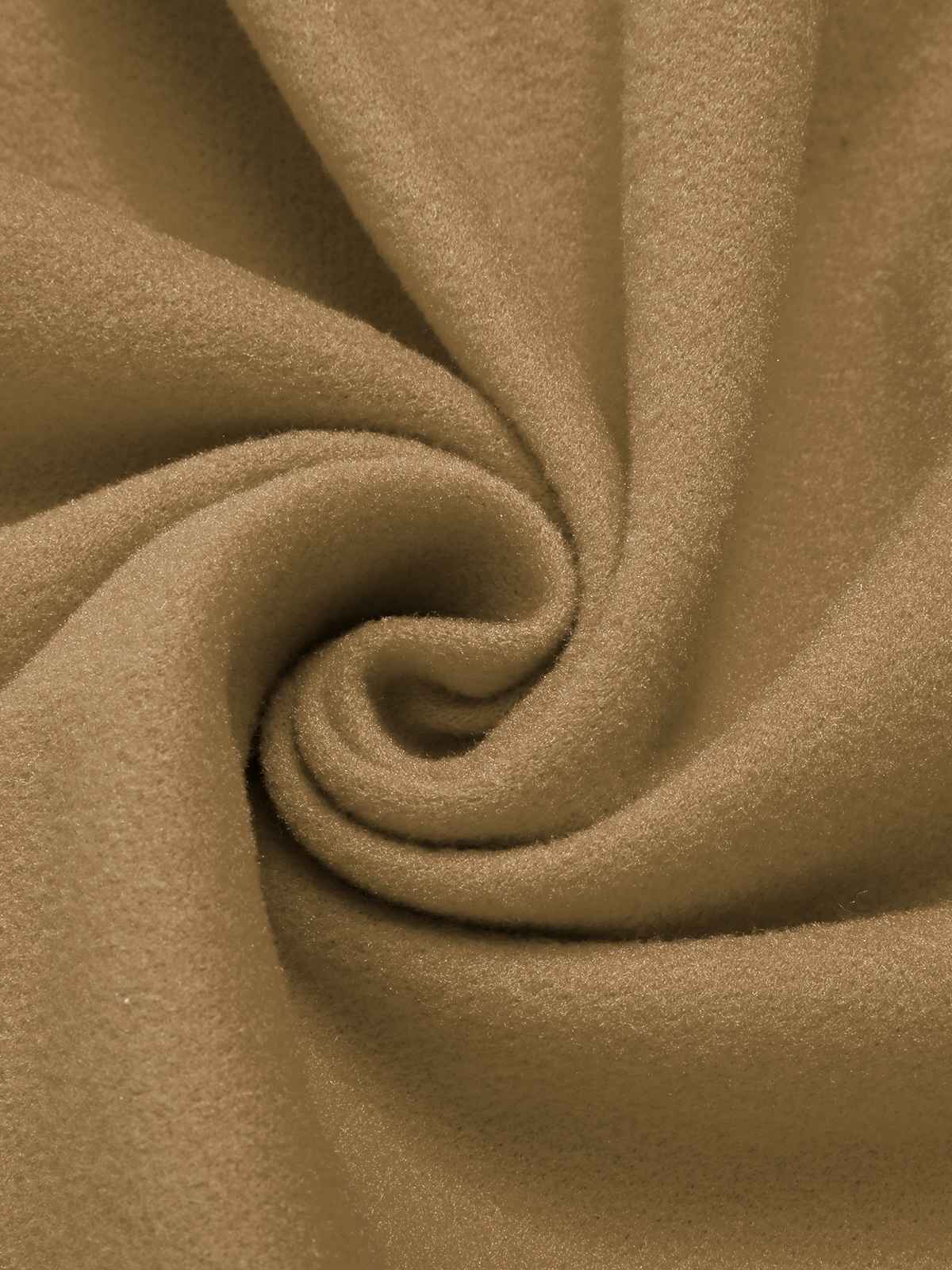 Eva - Cappotto slim monocromo con revers elegante