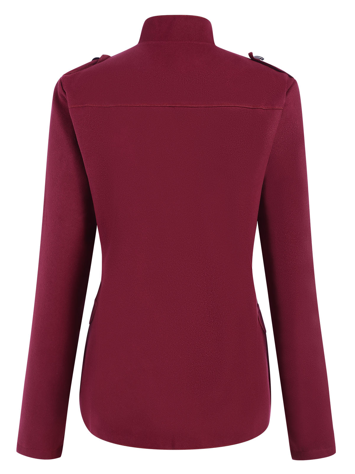 Fabiola - Cappotto doppiopetto con colletto alto elegante