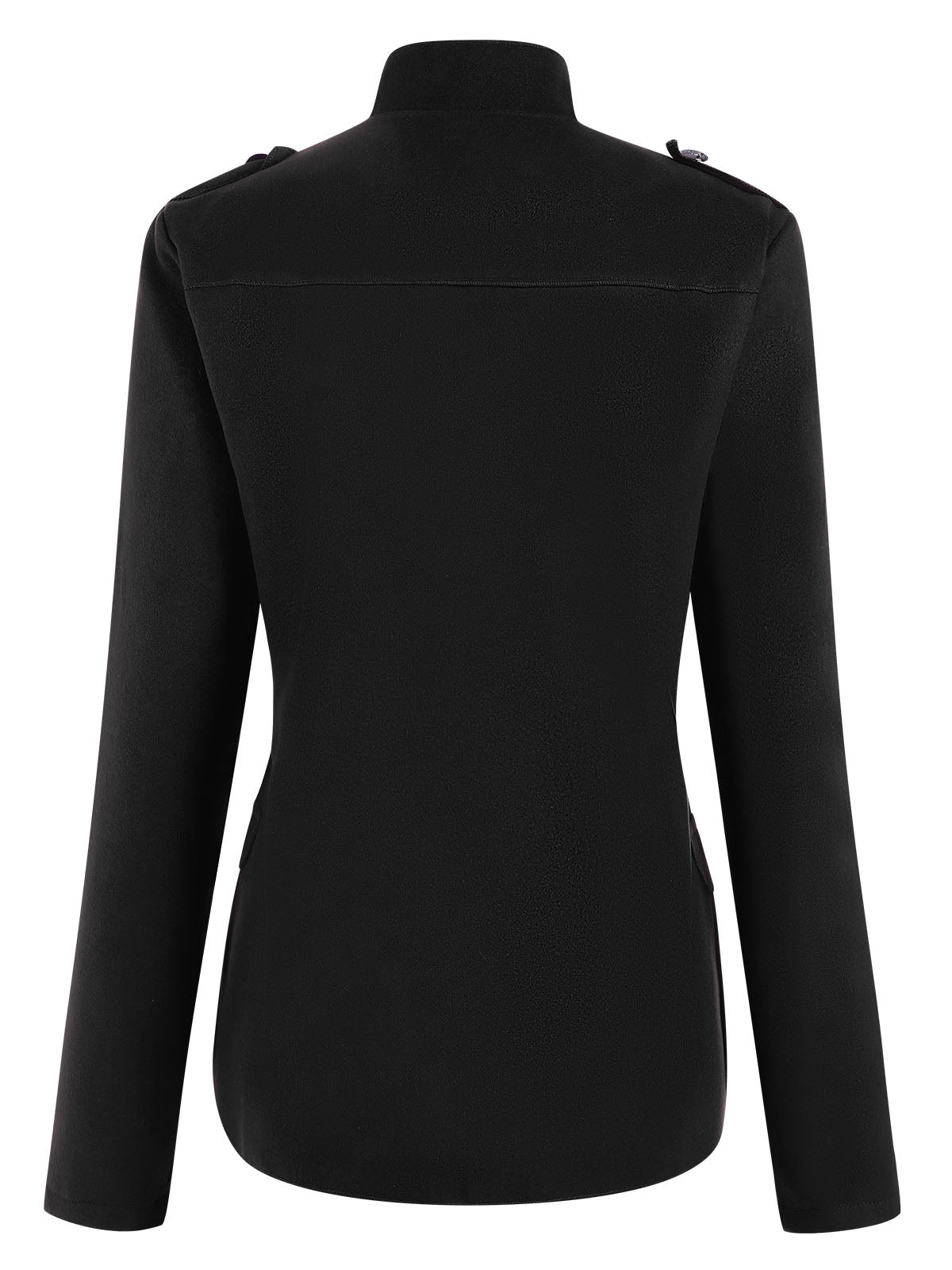 Fabiola - Cappotto doppiopetto con colletto alto elegante
