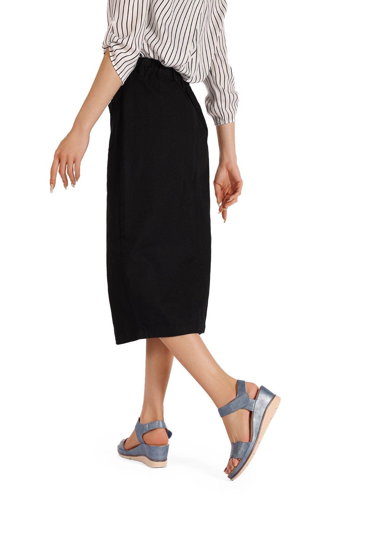 Cristina - Sandali Donna Ortopedici Chic con Tacco Medio e Comfort Giornaliero