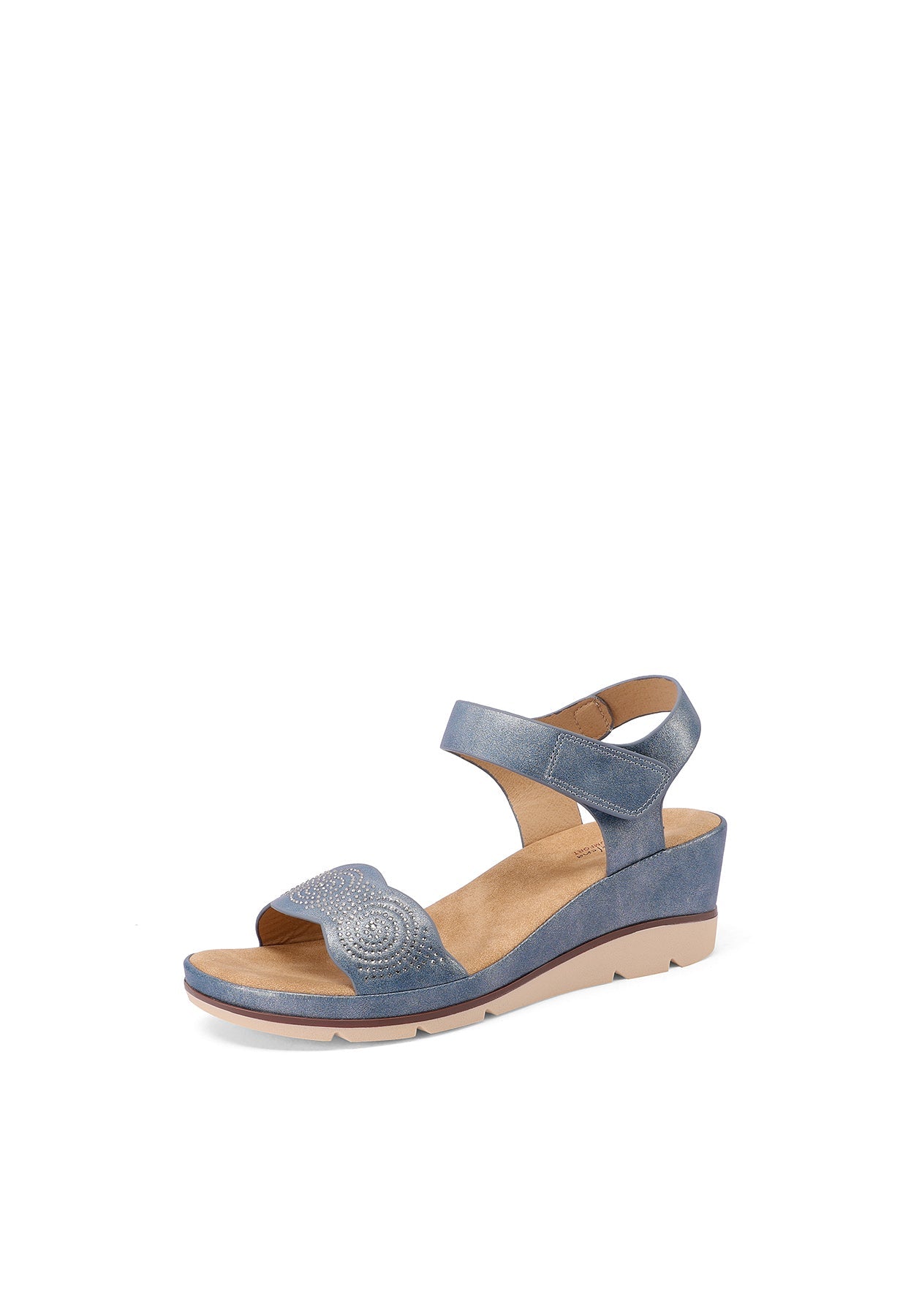 Cristina - Sandali Donna Ortopedici Chic con Tacco Medio e Comfort Giornaliero