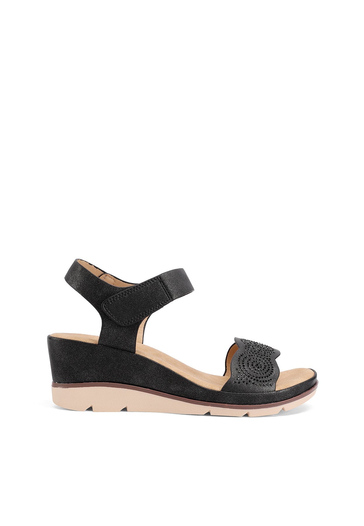 Cristina - Sandali Donna Ortopedici Chic con Tacco Medio e Comfort Giornaliero