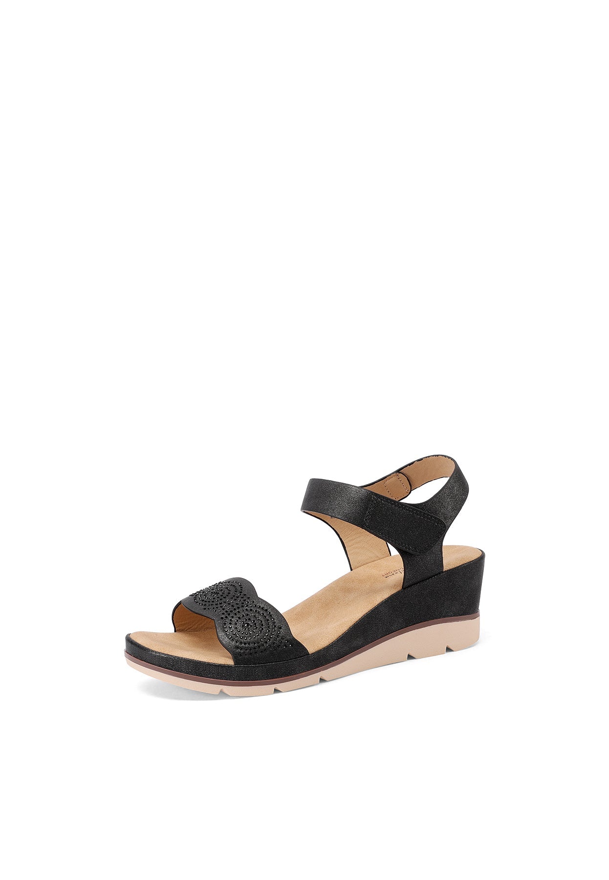 Cristina - Sandali Donna Ortopedici Chic con Tacco Medio e Comfort Giornaliero